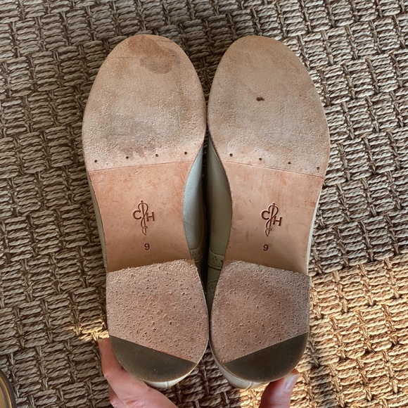 Cole Haan Women's Brushed Leather Silver Oxford Shoes Size 9 - Picture 5 of 7